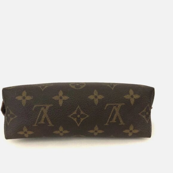 Louis Vuitton Brown Monogram Cosmetic Pouch - Picture 6 of 11